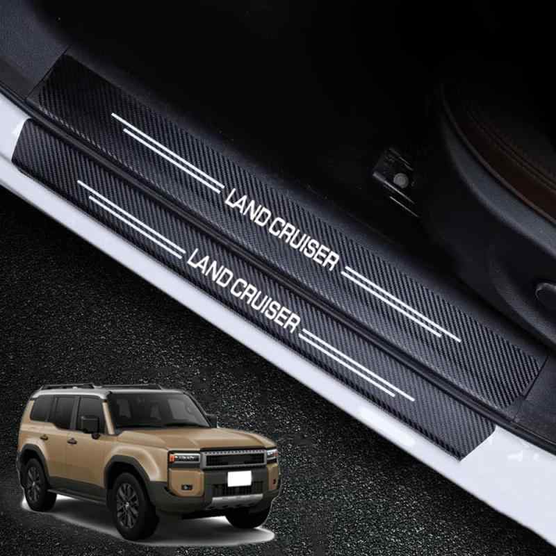 FOR 新型ランドクルーザー250 ランクル250 車用ステッカー サイドステップガード ドア保護ステッカー ..