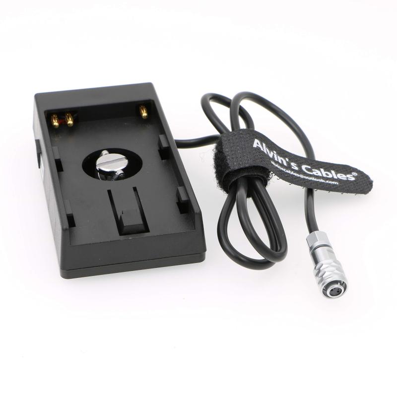 Alvin's Cables Sony U60 U30 シリーズ および Blackmagic Pocket Cinema Camera 4K用の U60 電池 マウント プレート to BMPCC 4K BMD 電源 ケーブル