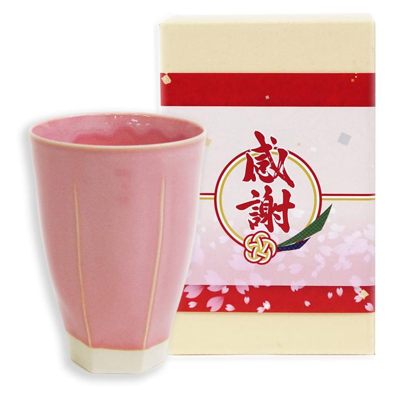 プチギフト.com日本製湯飲み桜色...