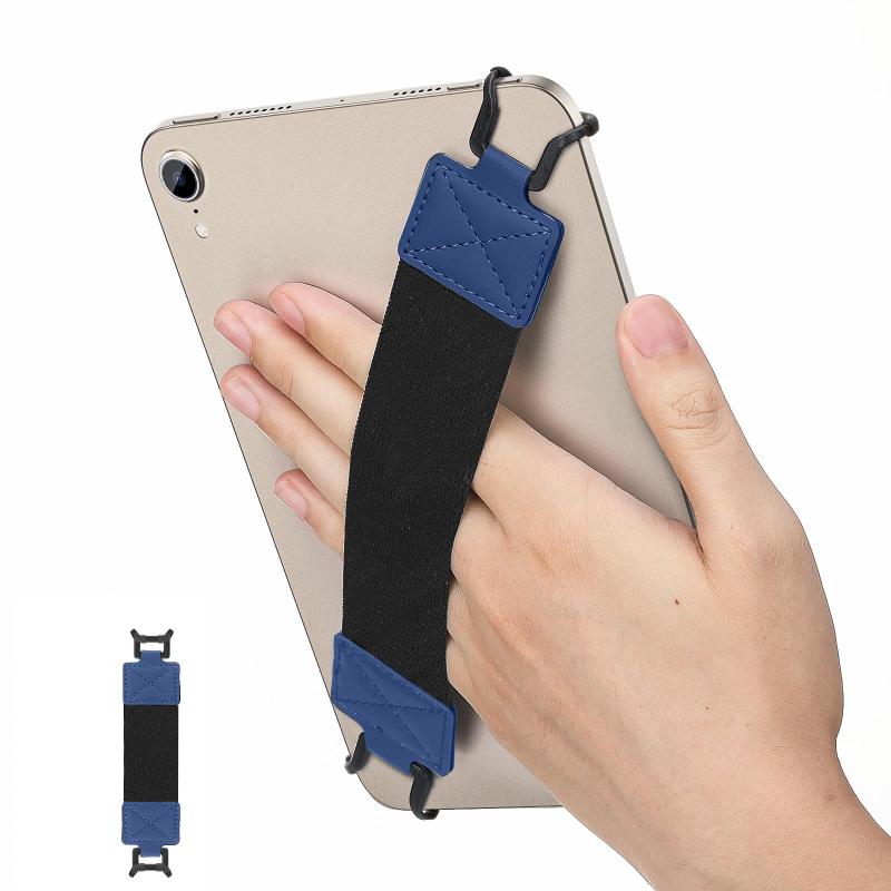 TiMOVO タブレットバンド 2個入り 安全ハンドストラップ 片手持ち 落下防止 取り外せる 6-8インチ対応 iPad Mini6/5/4世代、Kindle Paperwhite、Fire7、Fire HD 8&8 Plus、iPlay50