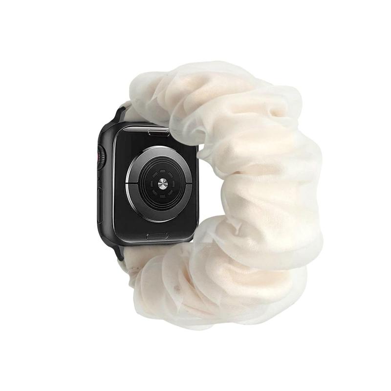 乐天商城 - HYUNGJ アップルウォッチ用 series11 series10 42mm 46mm バンド シュシュ おしゃれ ベルト apple watch 用 series 9 8 7 6 5 4 3 SE スポーツ 可愛 レディース アクセサリー 41mm