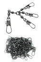 ファビュラス堂 タコエギスナップ 強度 30kg トリプル エギスナップ タコ釣り 仕掛け タコエギ タコ 蛸 エギ 釣り サルカン スイベル タコスナップ