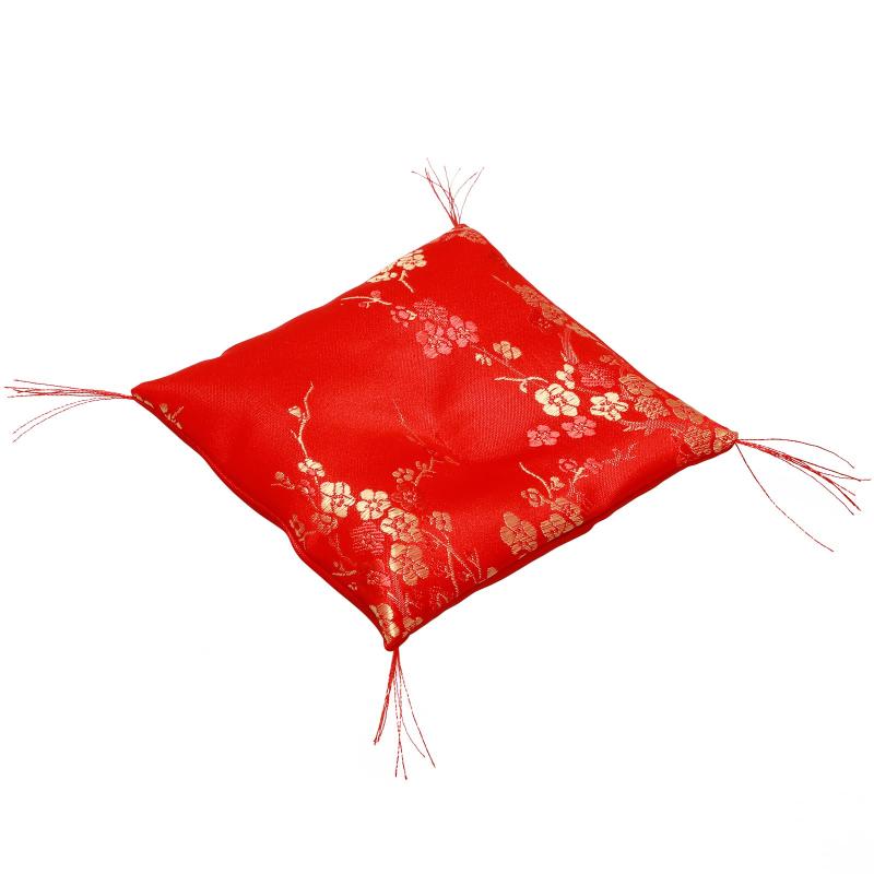 乐天商城 - 置物 用 ミニ 座布団 14cm 20cm 24cm 仏像や招き猫や水晶や風水置物 赤 座布団