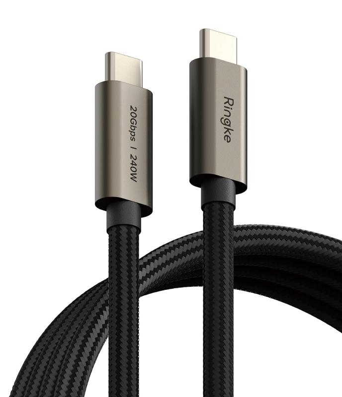 JP-Cable USB 3.2 Gen 2x2 USB C Black-VAR