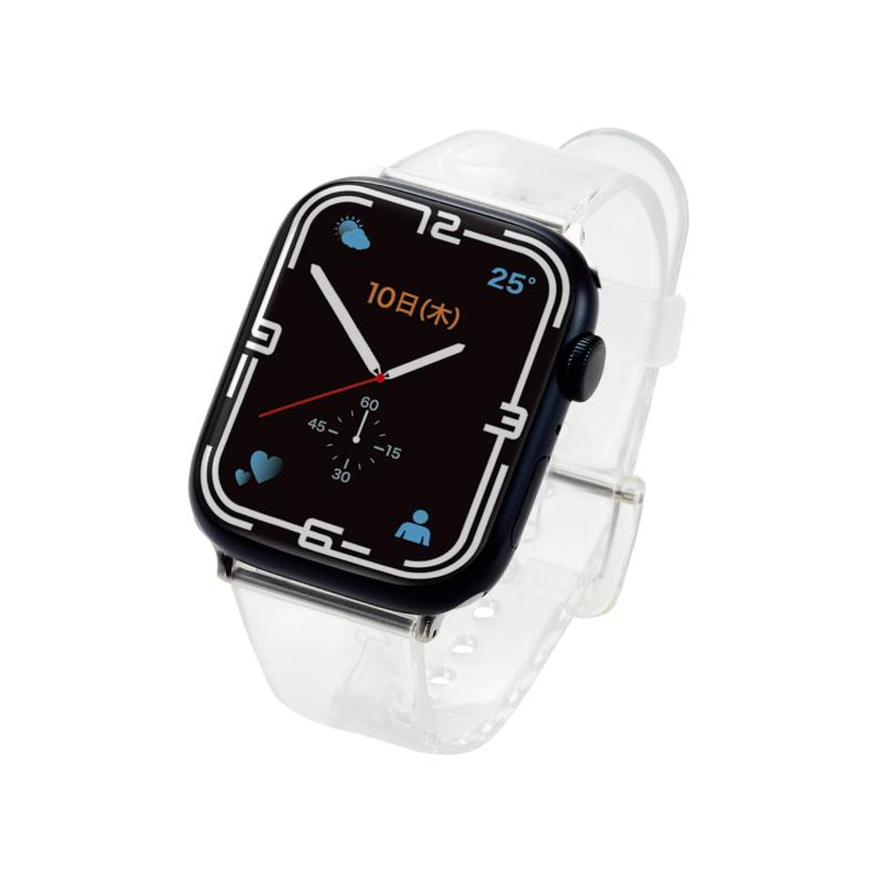 Rakuten - エレコム Apple Watch Series 7 (45mm)、 SE、Series 6、5、4 (44mm)、 Series 3、2、1 (42mm) バンド クリアデザイン