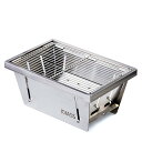 KVASS バーベキューコンロ コンパクト 焚き火台 キャンプ用品 卓上コンロ 折りたたみコンロ ミニバーベキューコンロ BBQグリル 1台3役 ステンレス鋼