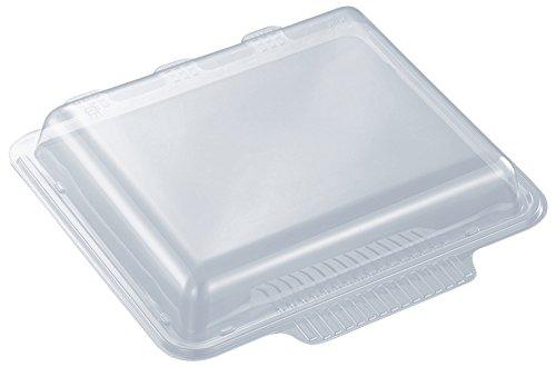 中央化学 日本製 使い捨て容器蓋 HSバット 28-26 蓋-1(PET) 25枚入サイズ:約28×27.8×4.1cm