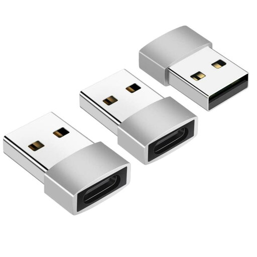 XIHAMA USB変換アダプタ USB Type C (メス) から USB 2.0 (オス) アダプター 高速データ転送 高速充電 変換コネクター USB C to USB A 小型 【3個入り】コンピューター、スマホ、タイプCイヤホン、 XIHAMA USB変換アダプタ USB Type C (メス) から USB 2.0 (オス) アダプター 高速データ転送 高速充電 変換コネクター USB C to USB A 小型 【3個入り】コンピューター、スマホ、タイプCイヤホン、