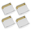 HAMILO 変換アダプター MicroSDカードをSDカードに変換 ...(2)