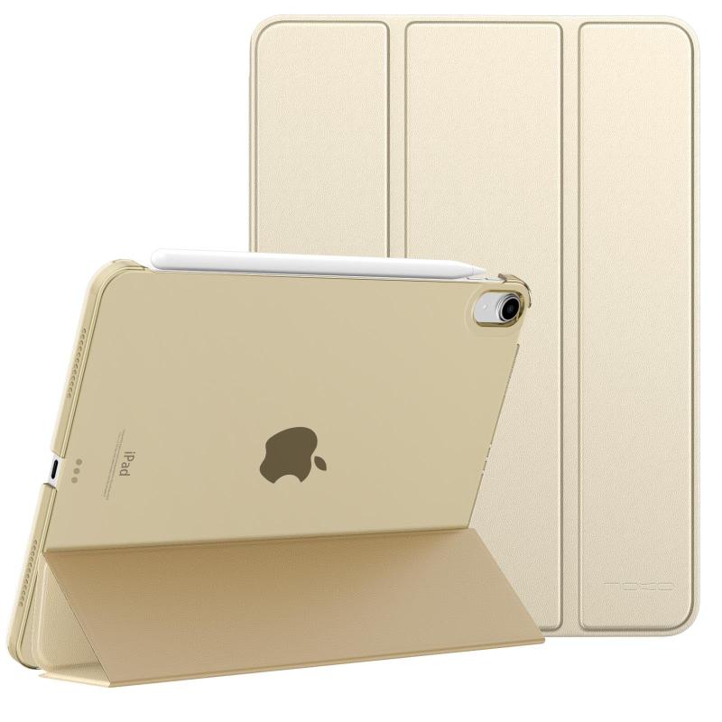 MoKo iPad Air 11インチ ケース(2024) / iPad Air5/4 10.9インチ ケース 13インチiPad Air(M2) iPad Air第5/4世代 10.9 カバー 半透明 オートスリープ ApplePencilPro/第2