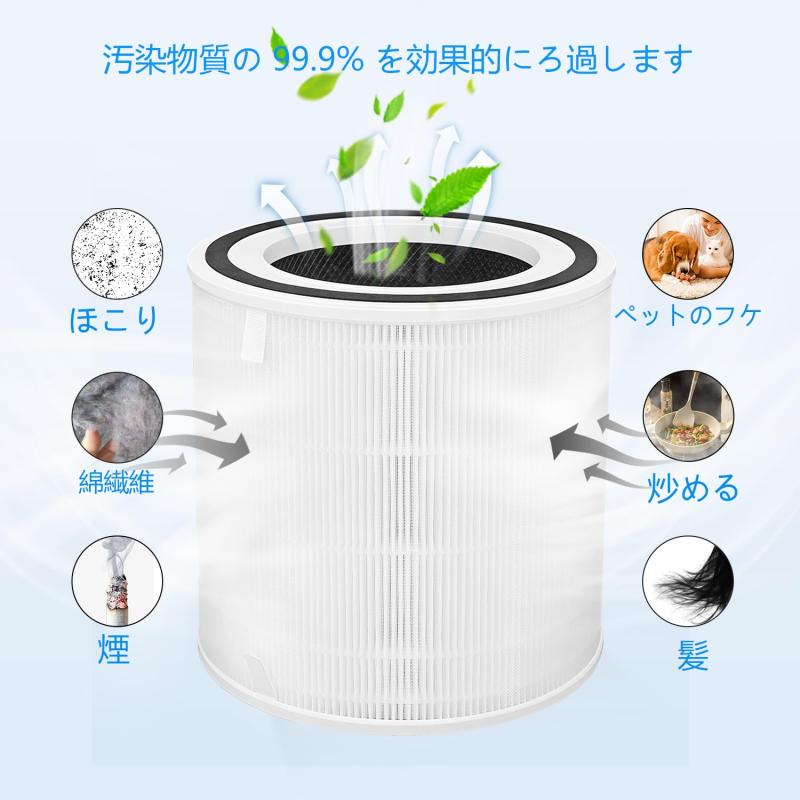 CHNPOFNT空気清浄機はフィルタの代わりに...の紹介画像2