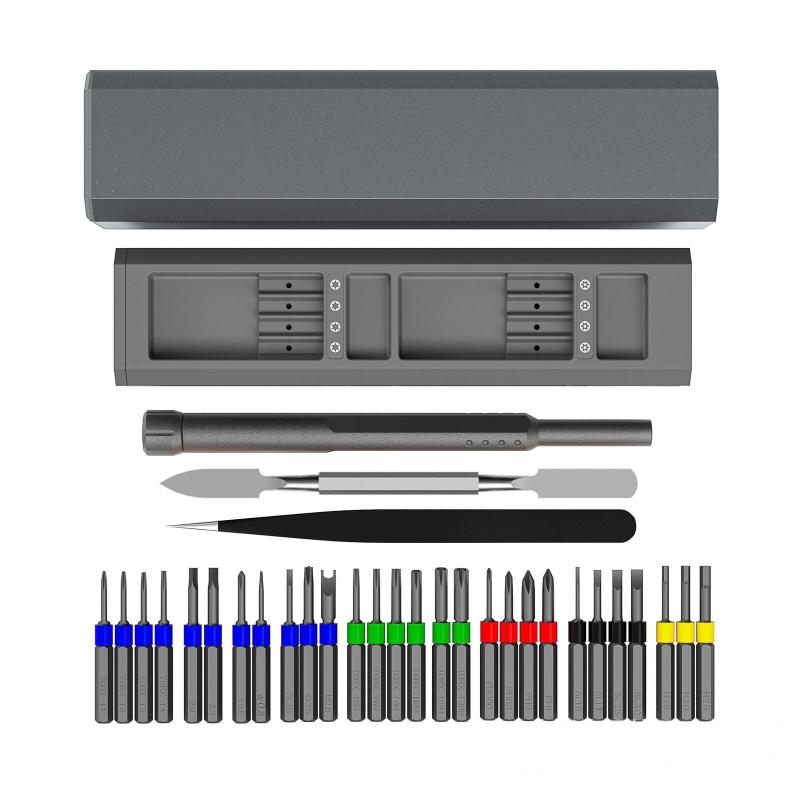 TOOLSAVING ドライバーセット 精密ドライバー 差し替えドライバー ドライバー替え出しセット 工具セット 家具組立 メンテナンス 電気工事 車修理工具など 収納ケース付き
