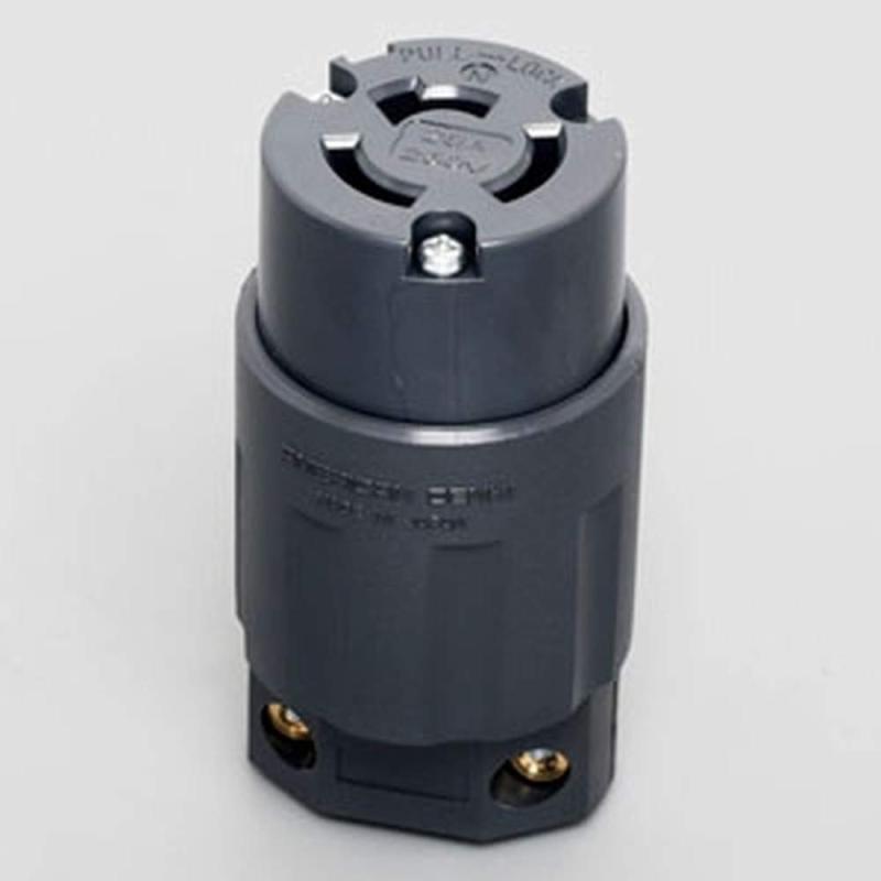 Rakuten - アメリカン電機 引掛形 ナイロンコネクタボディ 3P20A250V 3224N