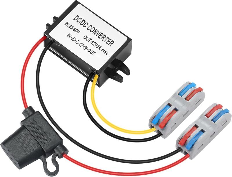 乐天商城 - DC/DC電源トランス 自動車、LEDライト、トラック、計装などの昇圧/降圧電圧コンバータ