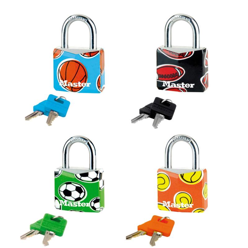 Master Lock (マスターロック) シリンダー式プリントパターン南京錠