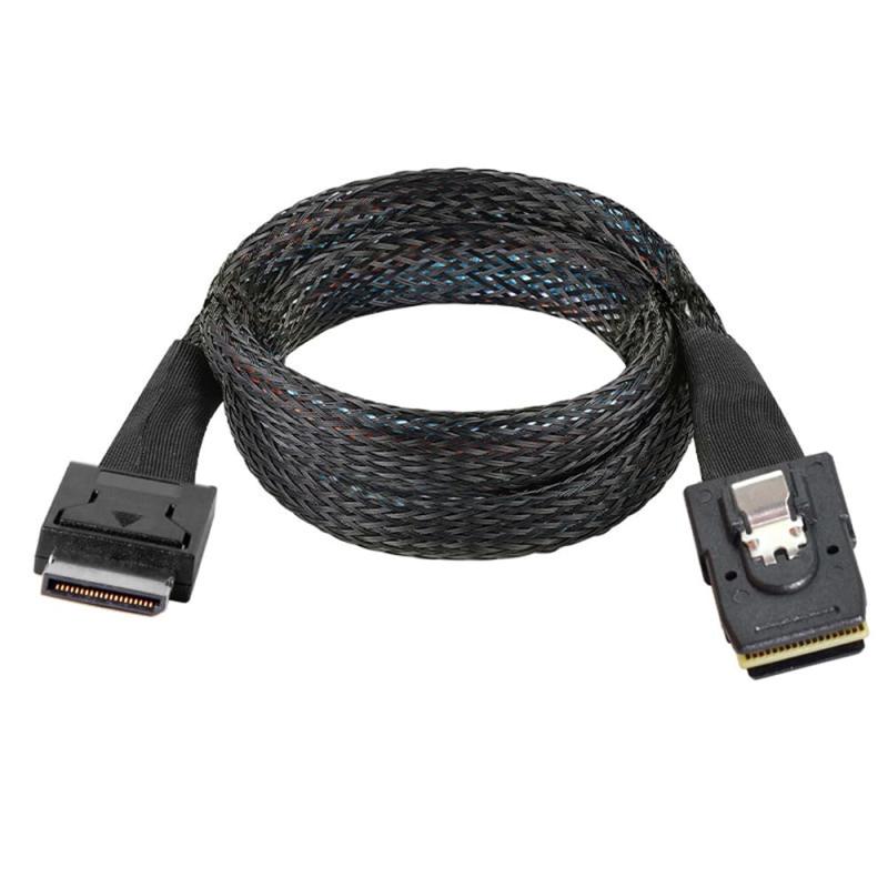 NFHK SFF-8654 ケーブル&カード U2キット NGFF M-Key to Slimline SAS NVME PCIe SSD SATAアダプター。