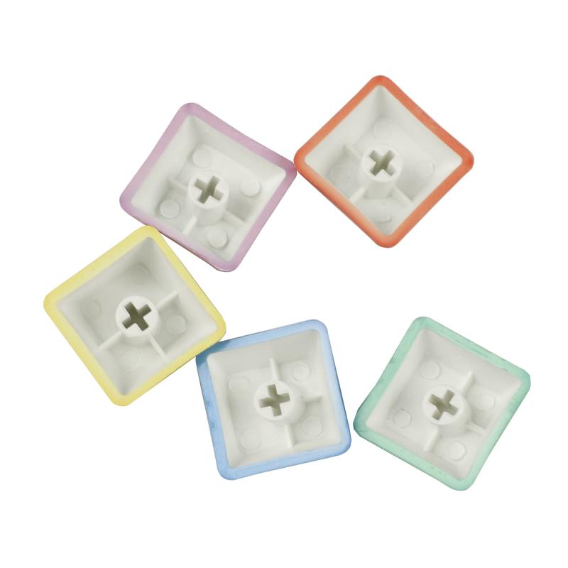 Mechkeeb OEM Proifile pac Five Dye PAC PBTキーキャップ カスタム昇華キーキャップ MXメカニカルゲーミングキーボード用 (OEM パックマン 5キー)