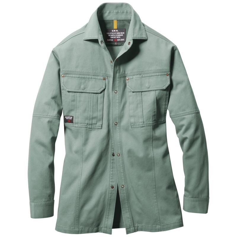 BURTLE バートル 長袖シャツ(秋冬用) 8035 maisonclover-10186590 メゾンクローバー パッケージ画像
