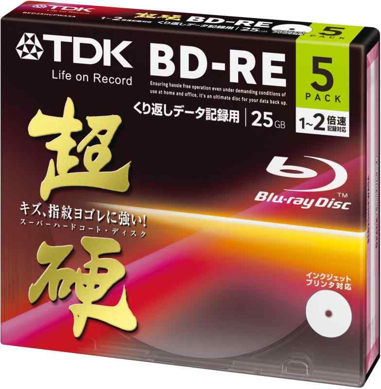 楽天市場】tdk 超硬 bd－re 25gの通販