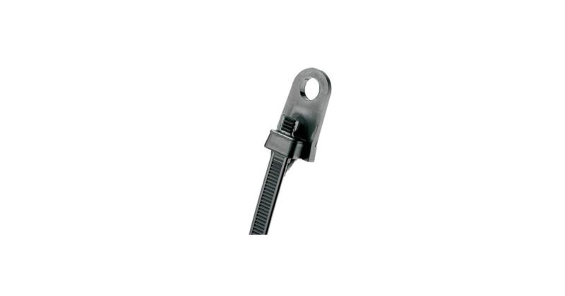 樂天商城 - Panduit SSC2S-S10-M0 クランプタイ 2個 標準 耐候性 ナイロン 6.6インチ 長さ7.4インチ ブラック (1,000本パック)