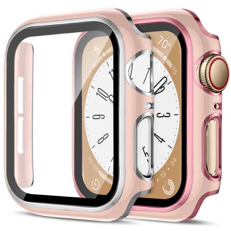 樂天商城 - 【2枚入り】コンパチブル アップルウォッチ カバー 44mm 41mm 45mm 40mm レディース メンズ、コンパチブル apple watch ケース series se 9 8 7 6 5 4用iwatchケース、PC素材 保護ケース 超薄型 耐
