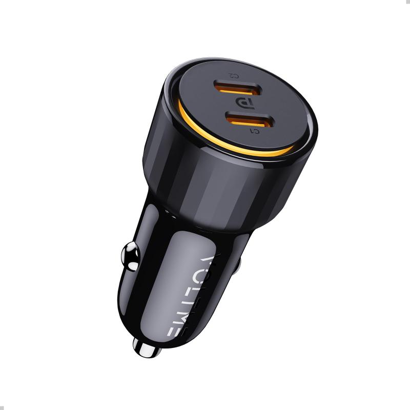 VOLTME シガーソケット usb-c カーチャージャー 車載充電器 急速充電 12V/24V車対応 車用充電器