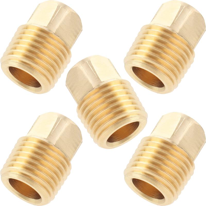 LTWFITTING パイプ スクエアヘッド プラグ G(PF） 1/4 オス 天然ガス 5個入