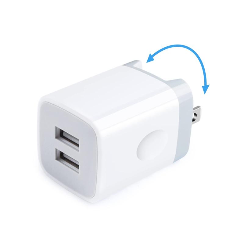 メゾンクローバーのUSB コンセント 折畳み｜アングル2