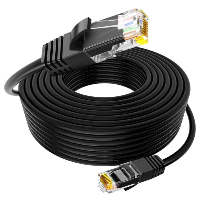 Rakuten - 屋外用 LANケーブル PoE対応 CAT6 Soohut LLDPE被覆 PoE防犯カメラ対応 ランケーブル 屋外lan配線 高耐久ポリエチレン被覆 LANケーブル 爪折れ防止 屋外用
