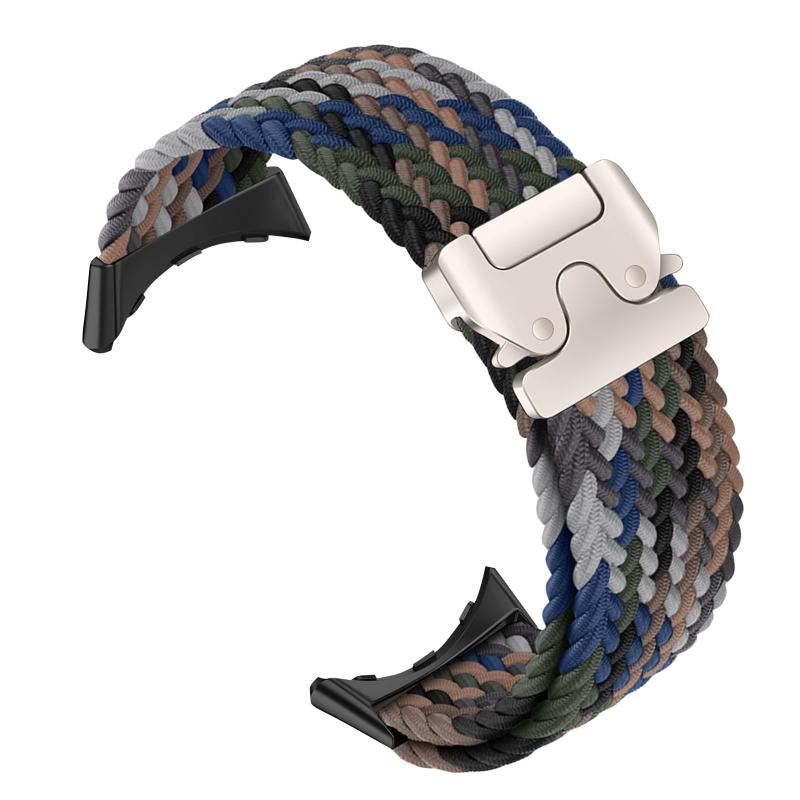 [RanBluu] バンド Google Pixel Watch 4/3 41 mm/ 2/1対応 交換バンド スマートウォッチ 交換ベルト 時計ストラップ 伸縮性 ストラップ ナイロン 編み込み google pixel watch 4/3 41 mm