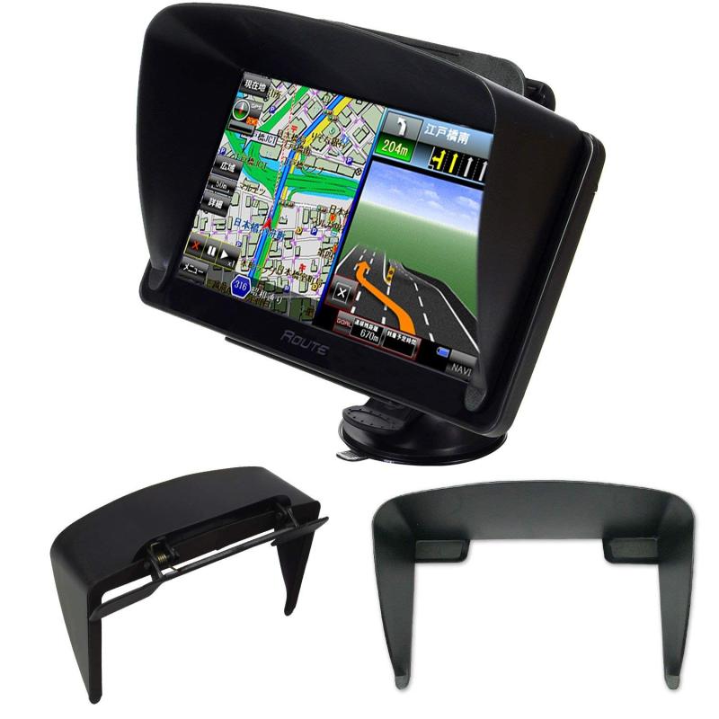MAXWIN(マックスウィン)ポータブルナビ サンバイザー 日よけ 7インチ用 ナビ カーモニター クリップ式 ポータブルナビを見にくくする不快な日差しを軽減 NV-PAR03 NV-PAR03