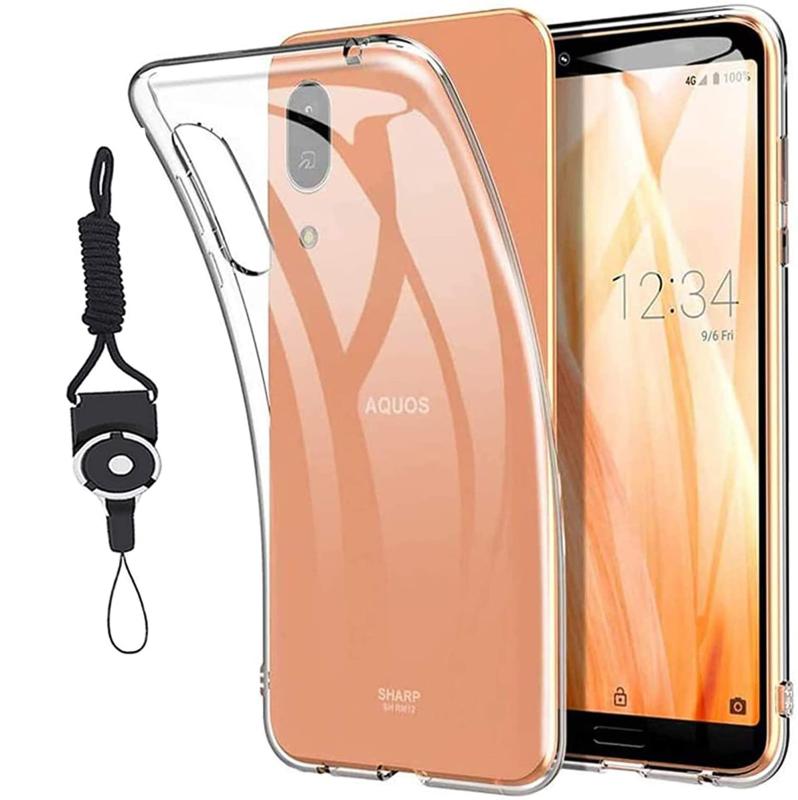 乐天商城 - AQUOS sense3 / AQUOS sense3 lite/Android One S7/SENSE3 BASIC ケース nutmeg 透明 TPU 保護 カバー 超薄型 超軽量 擦り傷防止 スマホケース SH-02M / SHV45 / SH-