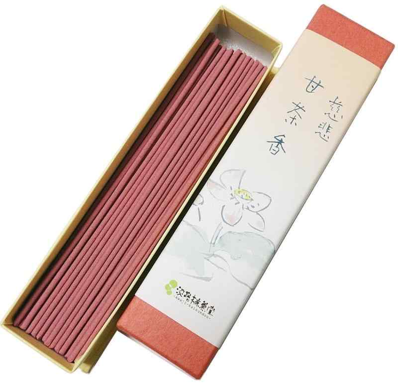 乐天商城 - 淡路梅薫堂のお線香 慈悲甘茶香 16g #34
