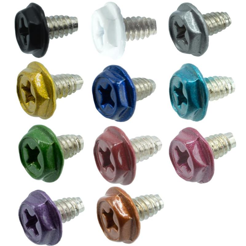 カラバリネジ 十字穴付き六角インチネジ パソコン 電源 I/Oパネル マザーボード固定 グラフィックカード固定 エスエスエーサービス SN-022