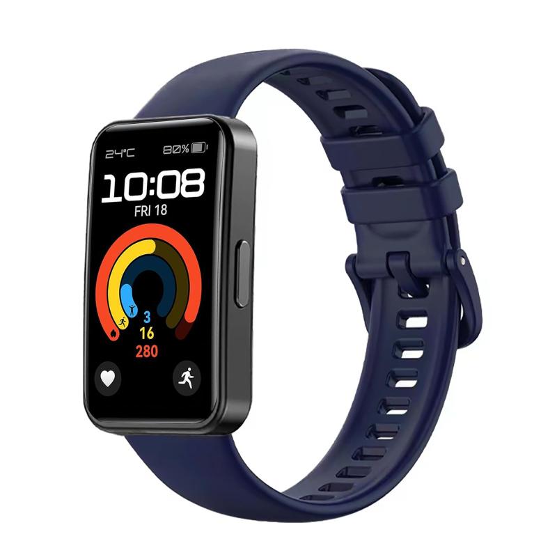  バンド 対応 Huawei Band 9/Band 8 フレキシブルシリカゲル交換用 ベルト