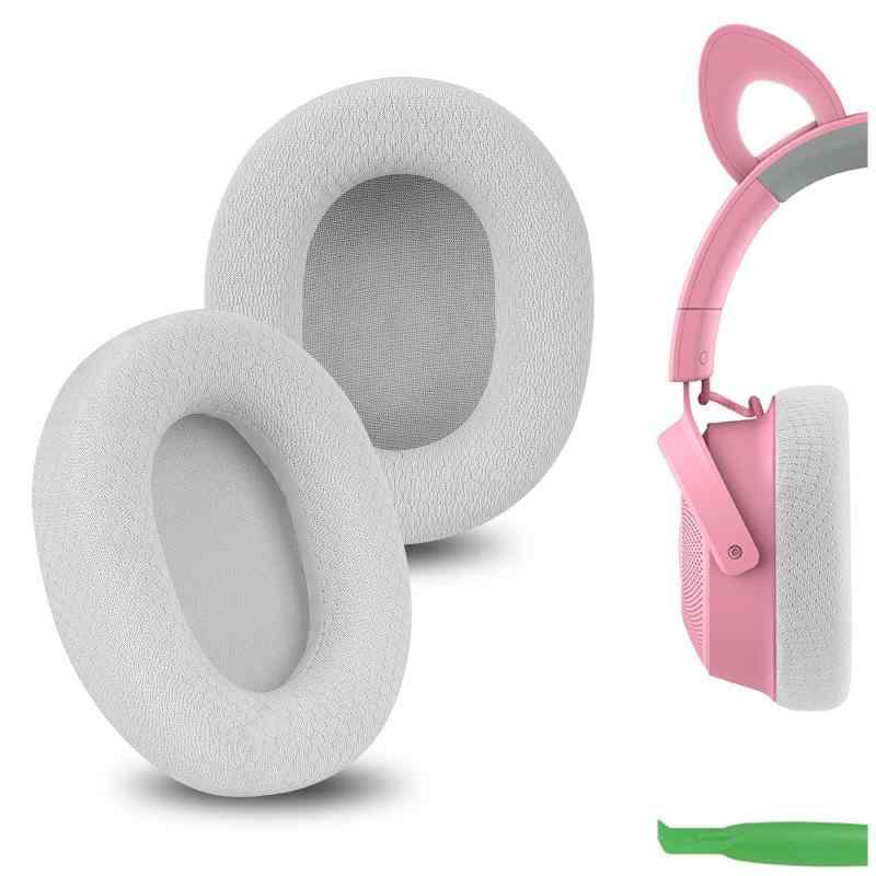 Rakuten - Geekria イヤーパッド Comfort 互換性 パッド レイザー Razer Kraken V4/ V4 X/ V4Pro/ Kitty V2 Pro, Barracuda/Barracuda X ヘッドホンに対応 パッド イヤー/イヤーカップ (