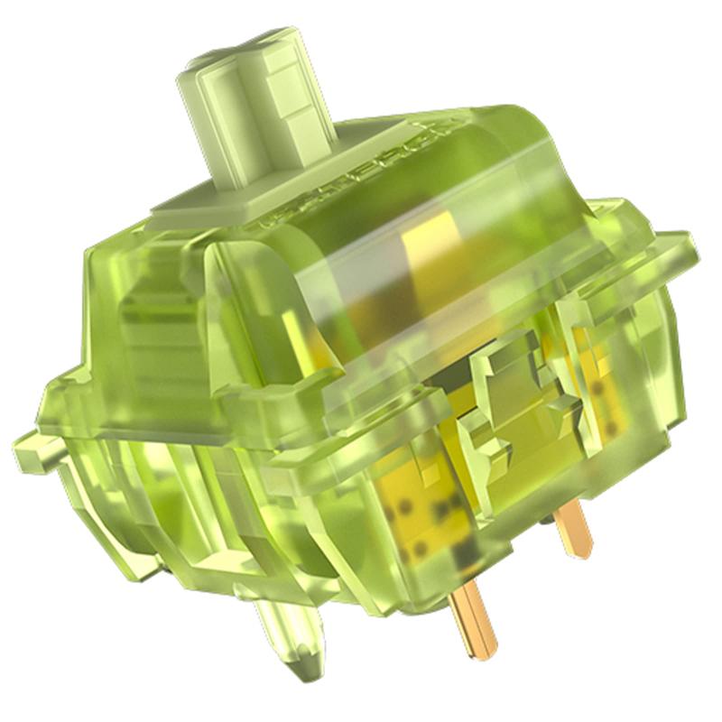 GATERON Luciola Linear Switches ロチェナ メカニカルスイッチ RGBランプ効 潤滑 5pin (35個入りボックス)