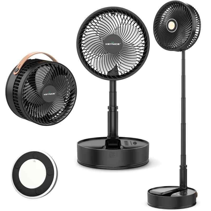 乐天商城 - Keynice 扇風機 折りたたみ 伸縮式 リビング 卓上扇風機 KN-Q8Pro