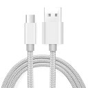 Remarks Japan USB Type-C ケーブル 1m 急速 充電器 充電 データ転送 シルバー(2)