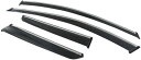BRIGHTZ CX-5 KE サイドドアバイザー 金具&メッキモール付 【 INJ−V−087 】 KEEAW KEEFW KE5AW KE5FW KE2AW...