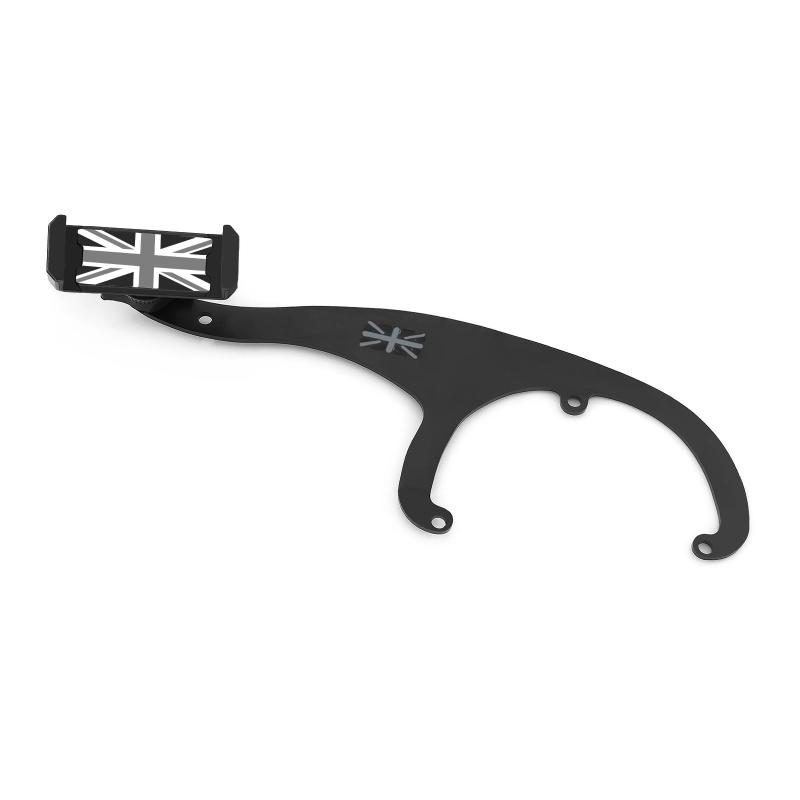 乐天商城 - ラビチンカー携帯電話ホルダーブラケットクーパーR55 カントリーマンペースマンペースマン3.5〜5.5インチの電話マウントサポート用のゆりかご回転可能なクリップ
