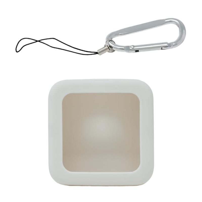 KDDI あんしんウォッチャー シリコンカバー 選べる 4色（ラベンダー/ミントグリーン/ロイヤルブルー/オフホワイト）ストラップ・カラビナ付き 子供 gps