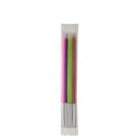 誕生日ローソク スリムキャンドル 482-5F(5色×100袋)(3)
