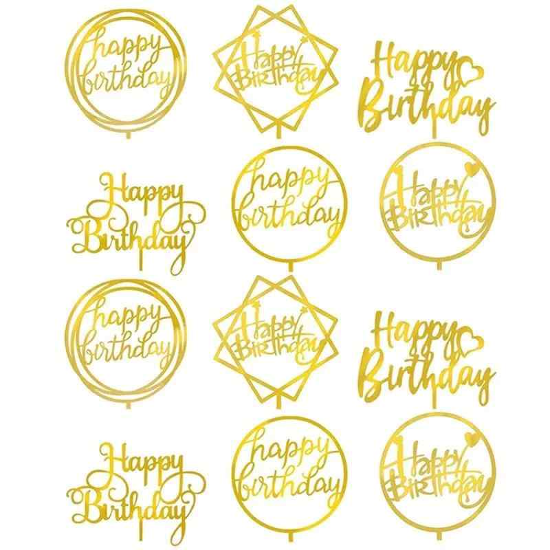 �������ȥåѡ� ������ ������� 12�祻�å� ���������� �ȥåѡ� Happy Birthday ���������������� �С����ǡ� �ǥ��졼�����