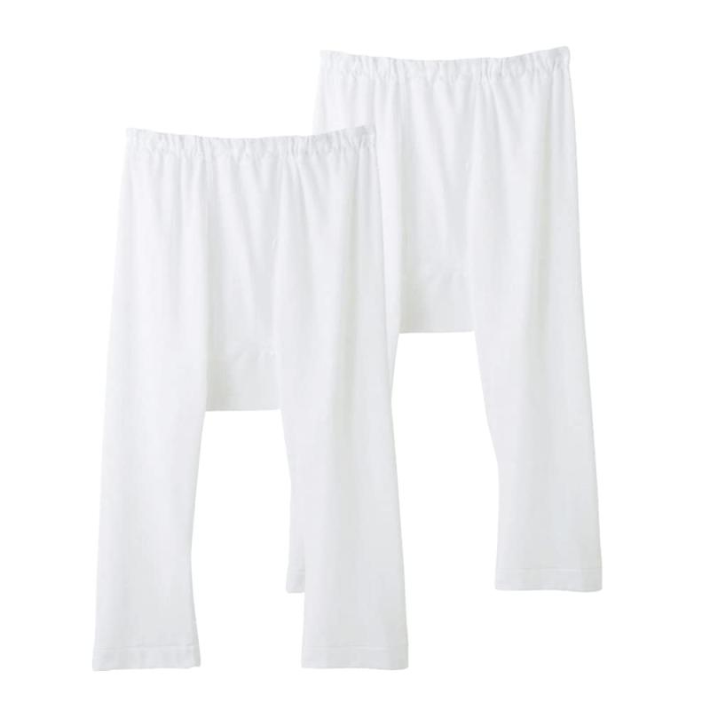 [グンゼ] ズボン下抗菌防臭 速乾フライス 前あき 半ズボン 2枚組 RC2407Cメンズ