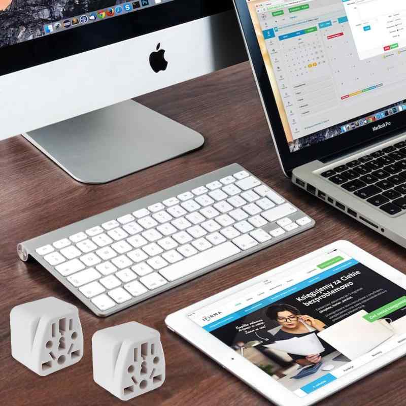 ThaxDirect 2個セッ 多国間変換プラグ（海外の電化製品を使用）転换用 コンセント 10A/100-250Vプラグ BF/B/C/G/L/J→A 旅行用海外変換プラグ 海外トシェーバー,電動歯ブラシ等々使用する 中国/韓国/