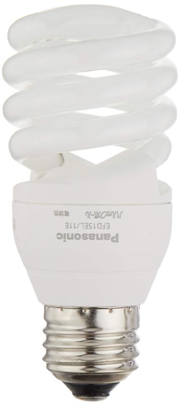 パナソニック 電球形蛍光灯 パルックボール 口金直径26mm 電球 60形 電球色 EFD15EL11EF2 - 3