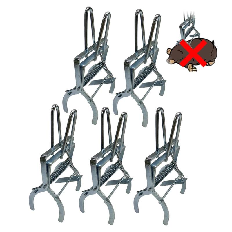 モグラ捕獲 モグラ駆除 モグラクリップ 外注駆除 モグラトラップ 地中埋め込み型 設置簡単 モグラ出入り口設置タイプ