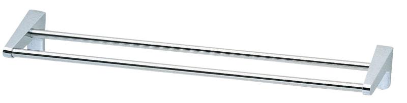乐天商城 - SANEI(サンエイ) タオル掛け 二段式 ビス付き ステンレス 610mm W532-610