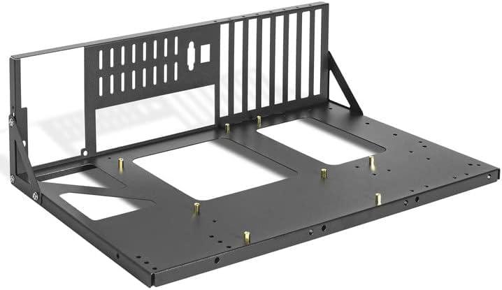 Rxakudedo オープンフレマザーボードブラケットホルダー用に厚みのあるオープンブラケットシャーシラック